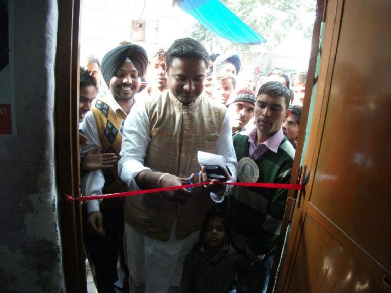 Opening of first Hamara Adhikaar centre in chandigarh at Vikas nagar chandigarh