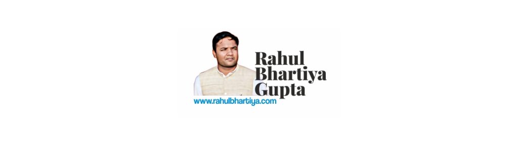 Rahul Bhartiya Gupta - Most Promising MLA Candidate